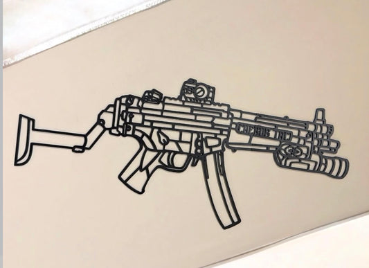 DECORACIÓN PARED MP5