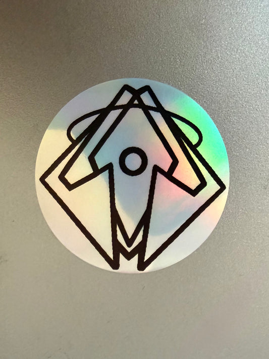PEGATINA HOLOGRÁFICA CHERUB