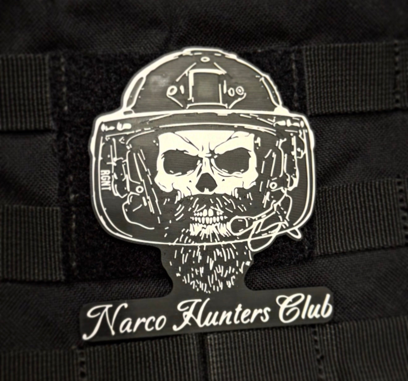 PARCHE IMPRESO NARCO HUNTERS