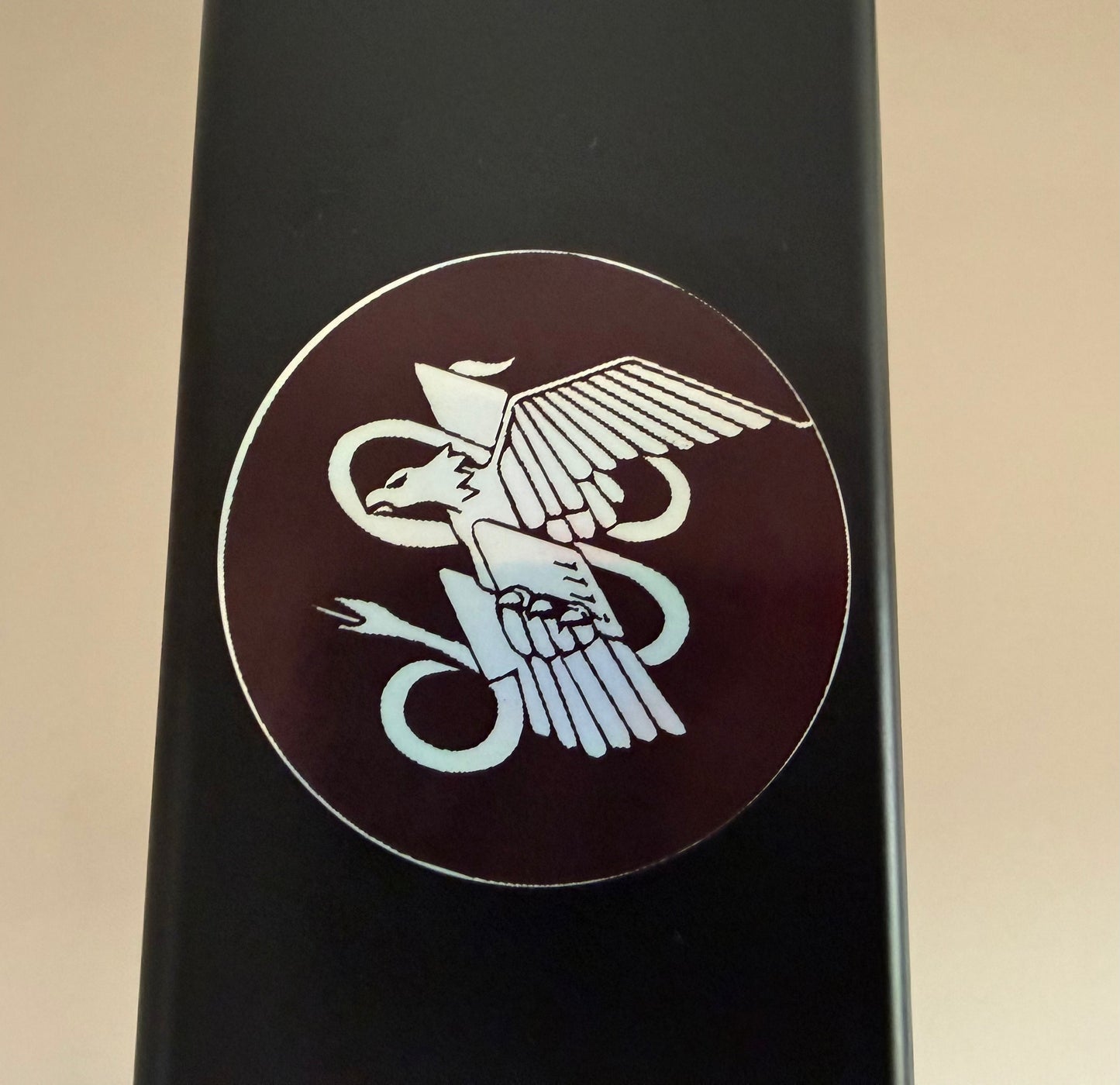 PEGATINA HOLOGRÁFICA ESCUDO GEO