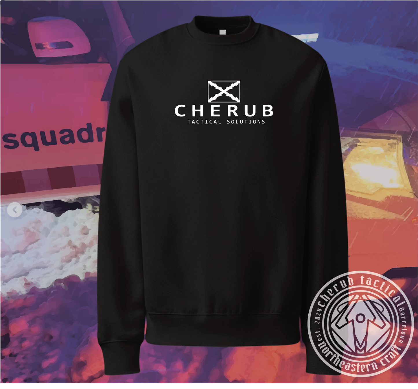 SUDADERA CHERUB TACTICAL SOLUTIONS