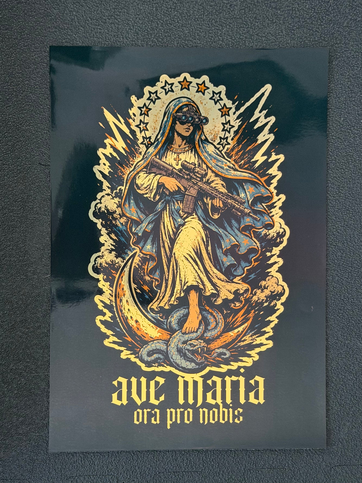 PEGATINA AVE MARIA