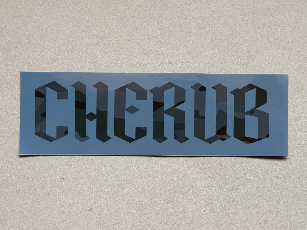 PEGATINA CHERUB LETTERING