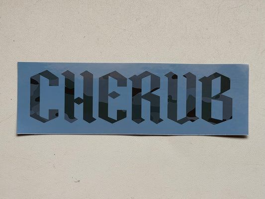 PEGATINA CHERUB LETTERING